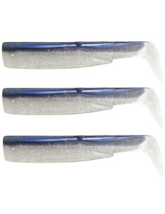 3 Corpos Fiiish Black Minnow 140mm Cor:Electric Blue