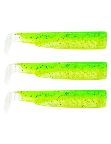 3 Corpos Fiiish Black Minnow 140mm Cor:Zeste de Citron