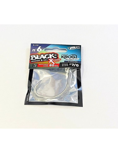 Anzol Fiiish Krog Black Minnow 200 X-Strong