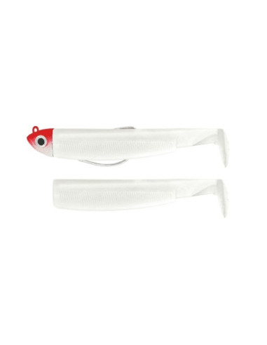 Combo Fiiish Black Minnow 105 8gr White/ Red Head