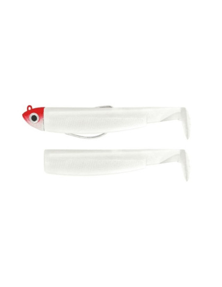 Combo Fiiish Black Minnow 105 8gr White/ Red Head