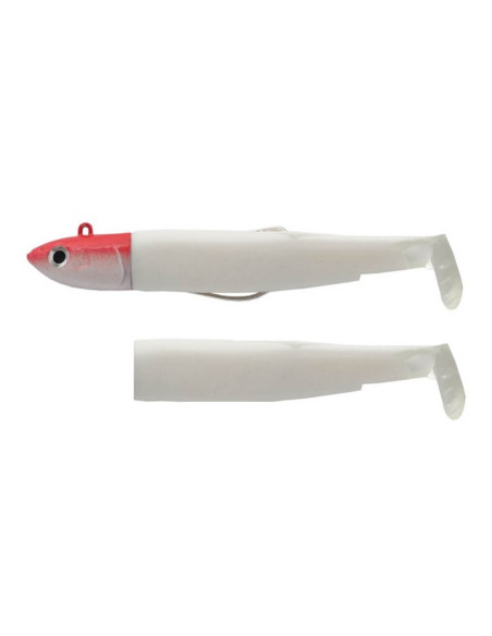 Fiiish Black Minnow Combo 140 60g White/Red Head
