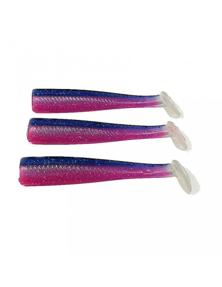 GT-Bio Roller Shad 165mm 3xCorpos Blue Pink UV