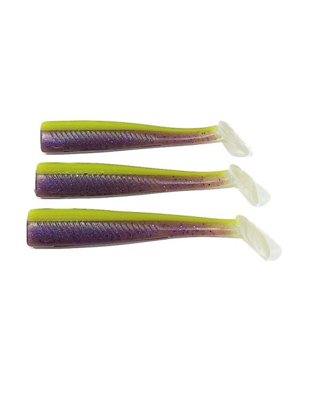 GT-Bio Roller Shad 165mm 3xCorpos Chart Purple Glass UV