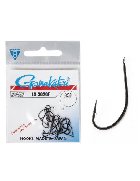 Gamakatsu 3020F Nº6 25pcs