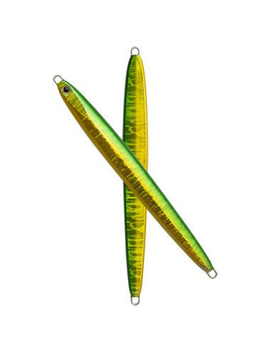 Palms Slow Blatt L Jig 199mm 230g Cor: MG-510 (Gold Green)