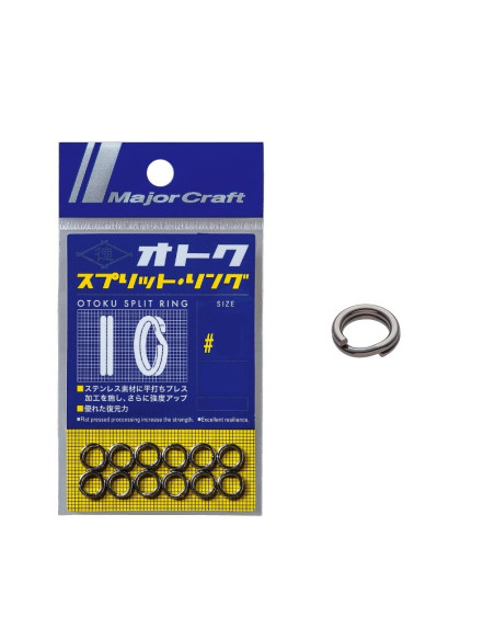 Major Craft Otoku Split Ring Nº4