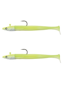 Major Craft Ceana Eely Shad 75mm Cor: 008 (Chartback White)