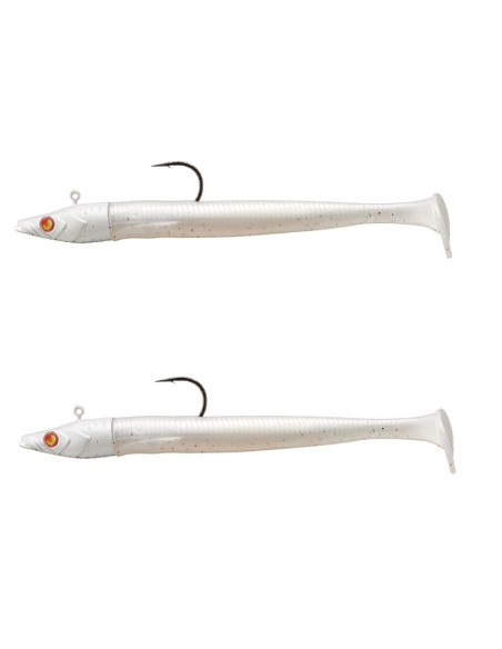 Major Craft Ceana Eely Shad 95mm Cor: 002 (Pearl White)