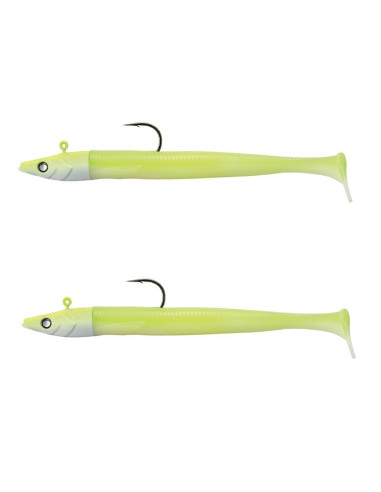 Major Craft Ceana Eely Shad 130mm Cor: 008 (Chartback White)