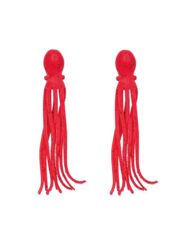 Nikko Octopus 6.0 Cor:303 UV Red Black Glitters (2pcs)
