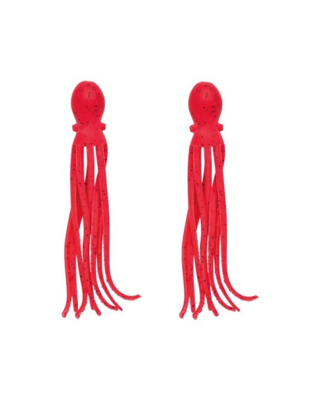 Nikko Octopus 6.0 Cor:303 UV Red Black Glitters (2pcs)