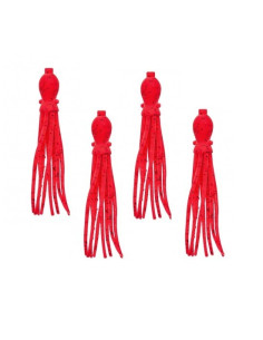 Nikko Octopus 4.5 Cor:451 UV Red Black Glitters (4pcs)