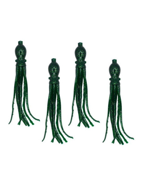 Nikko Octopus 4.5 Cor:493 Green Gold Flake (4pcs)