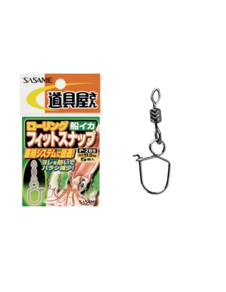 Mosquetão Sasame P-289 Calamari C