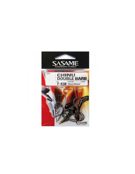 Sasame Chinu Double Barb F-838 Nº1/0