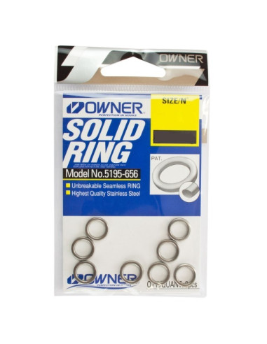 Owner Solid Ring 5195 Nº4/0