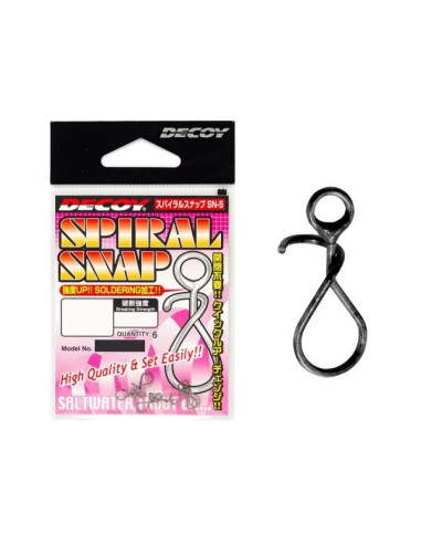 Decoy Spiral Snap Nº0 10Lb