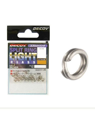 Decoy Split Ring Light Nº1 Silver 20Lb