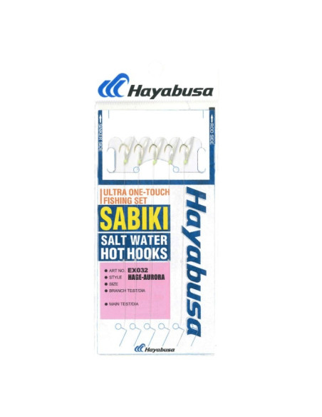 Sabiki Hayabusa EX032 Hage Aurora Nº6