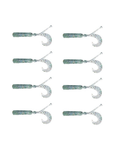 Hayabusa FS305 Aji Clue Double Tail 1.9 Cor: #8