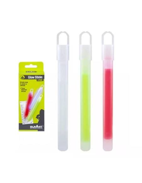 Summit Glow Sticks 10.16cm 3uni Blue/Green/Red