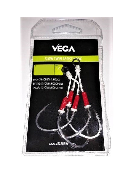 Vega Slow Jigging Twin Assist Nº4/0