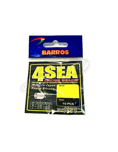 Barros 4Sea Cross Beads Tam. S 10pcs
