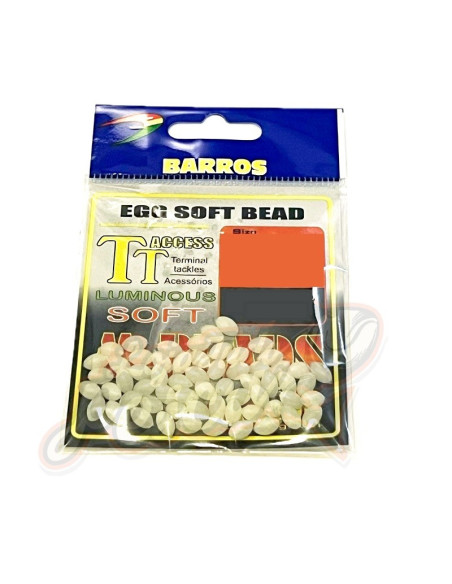 Barros TT Egg Soft Bead Tam. 3.4x5