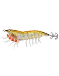 Savage 3D Hybrid Shrimp 7.5cm Egi Jig 03 - Glod Glow
