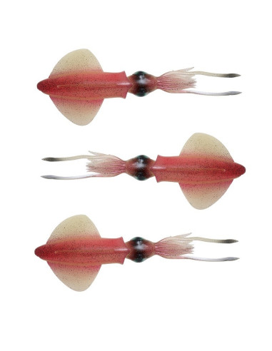Savage 3D Swim Squid 12.5mm 11g Pink Glow