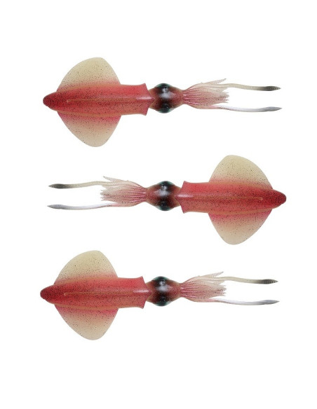 Savage 3D Swim Squid 12.5mm 11g Pink Glow