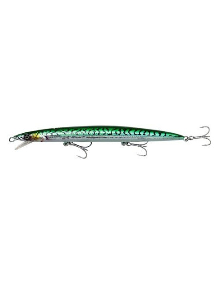 Savage Gear Sandeel Jerk Minnow 17.5cm 25g Green Mackerel