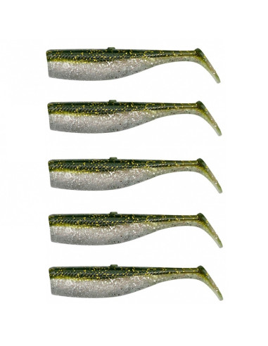 Savage Gear Minnow Tail 100 10cm 10gr Green Silver