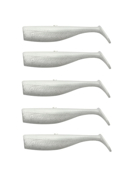 Savage Gear Minnow Tail 100 10cm 10gr White Pearl Silver