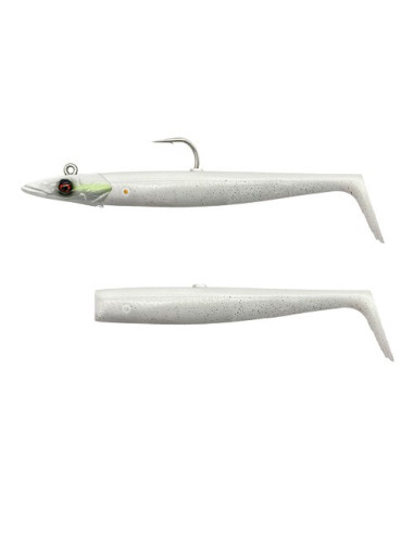 Savage Gear Sandeel V2 12cm 22gr White Pearl Silver