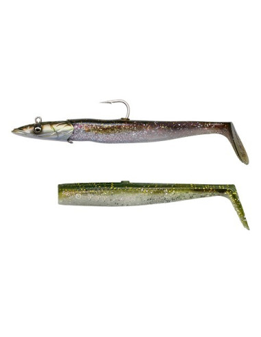 Savage Gear Sandeel V2 14cm 33gr Green Silver