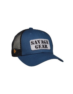 Savage Gear Logo Badge Cap Teal Blue
