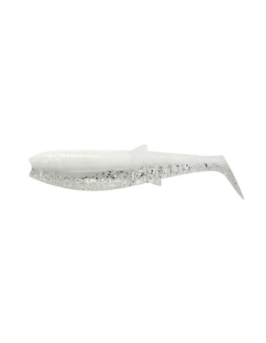 Savage Gear Cannibal Shad 8cm 5gr Cor:WF (White Flash)