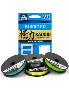 Shimano Kairiki PE 0.20mm 300m Yellow