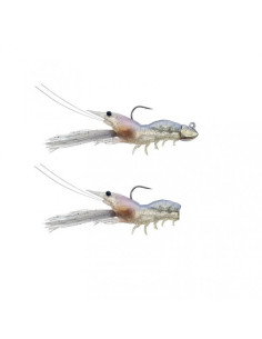 Live Target Shrimp 85mm 11gr Cor:White Shrimp