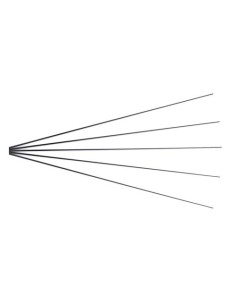 Ponteira Carbono Carson 0.8x4.5x900mm