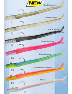 Seika Eel Attack Set Box 10cm Cor:04 Chewing Gum