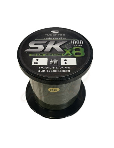 Tubertini SK X8 0.40mm 1000m Dark Green