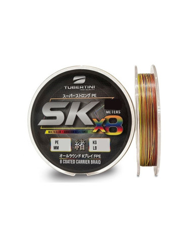 Tubertini SK X8 0.13mm 300m Multicolor