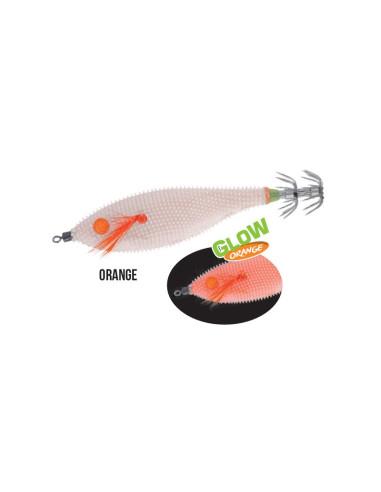 Jatsui Rush Sutte Rubber Glow 1.5 Cor: Orange