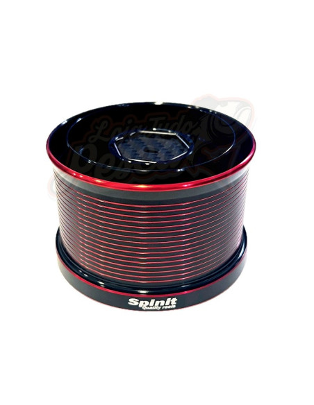Bobine Spinit Alu 1.5 Lig Surf Black/Red Strip