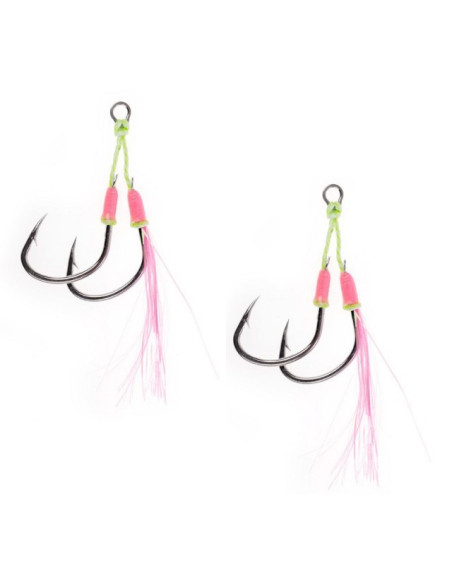 Asari Double Assist Bi-Lumo Nº1/0 2pcs