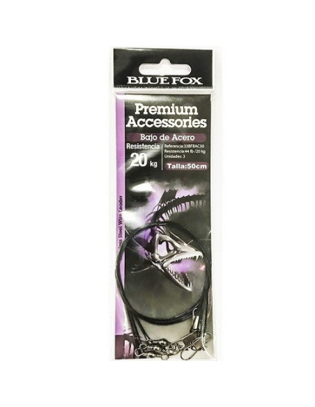 Bluefox Stainless Steel Wire Leader 70cm