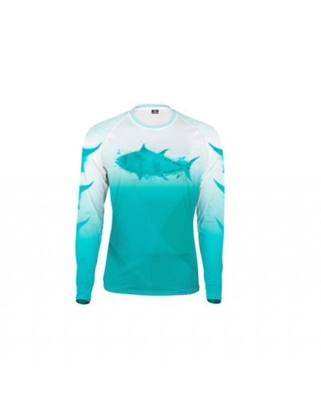 T-Shirt Yuki Tuna Turquoise Tam. M